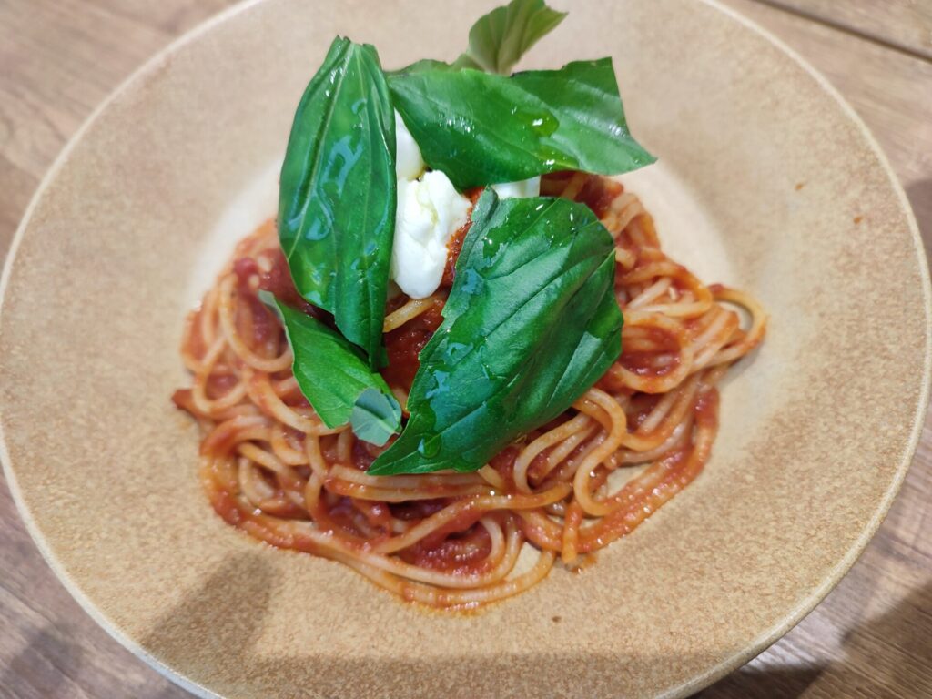 イタリアンレストランaoのパスタを撮影した写真