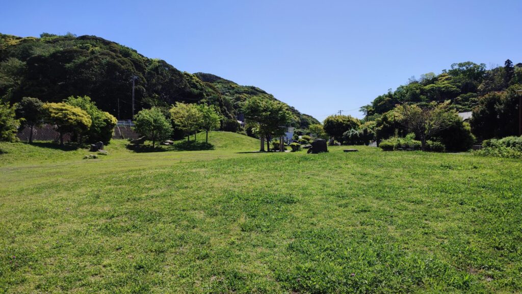 野比東ノ入公園の草野広場を撮影した写