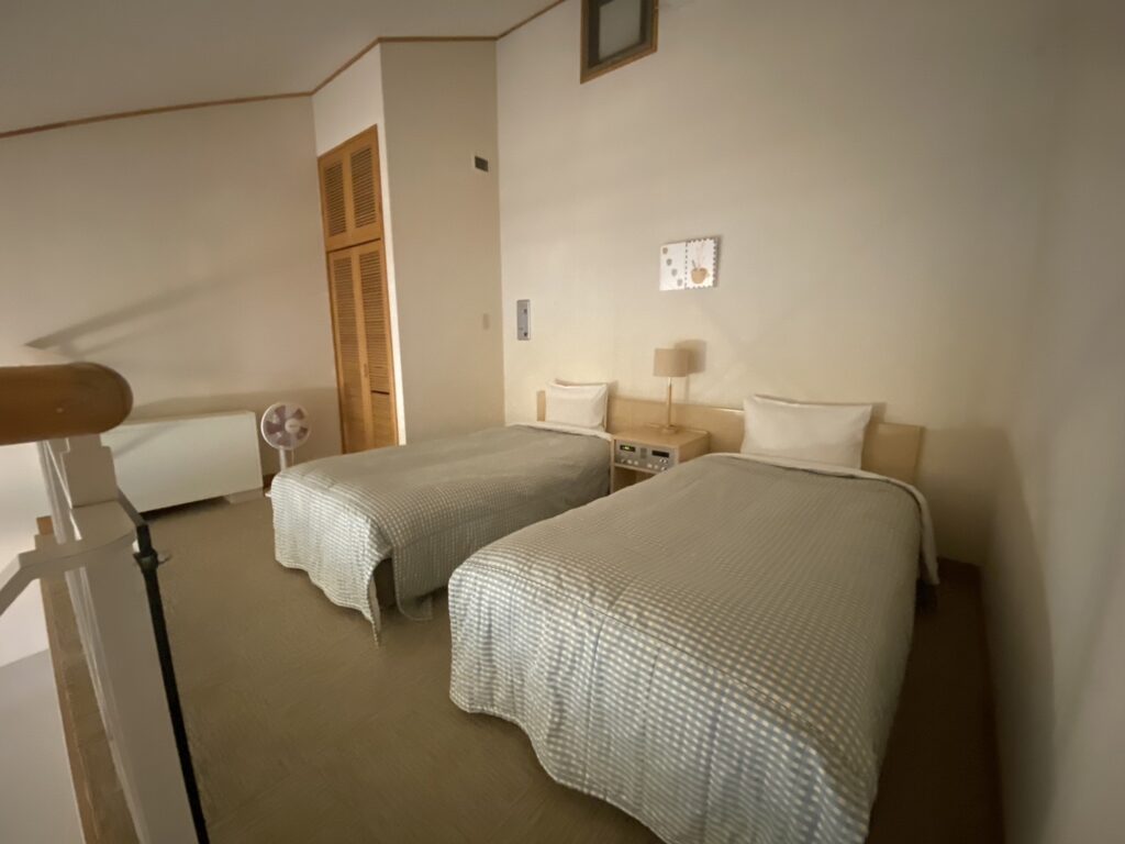 アイソネット草津の部屋ベッドを撮影した写真