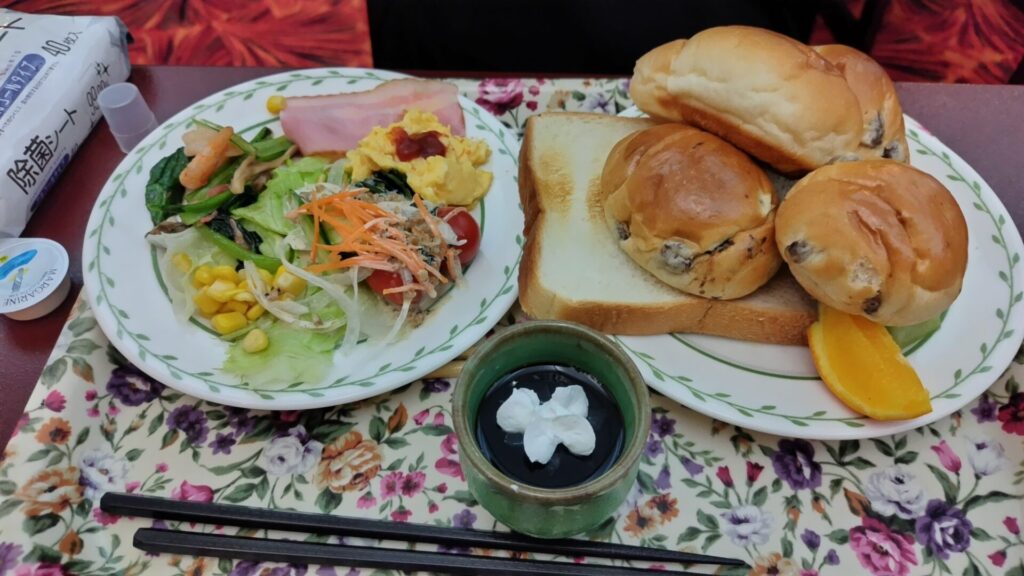 大東館の朝食を撮影した写真